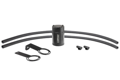 CORSA Performance Corsa 1/2in Universal 3 oz Aluminum Oil Catch Can with Mounting Brackets