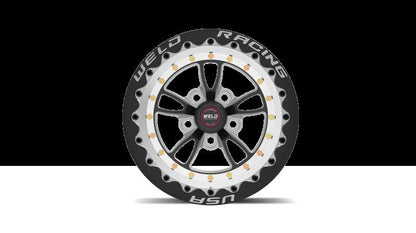Weld Full Throttle 1-Piece 15x8 / 5x4.5 BP / 3.5in. BS Black Wheel
