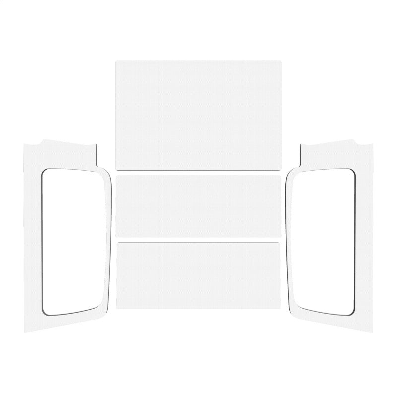DEI 04-06 Jeep Wrangler LJ Unlimited Headliner Complete Kit - White