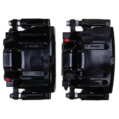 PowerStop Power Stop 2014 Chrysler 200 Front Black Caliper - Pair w/Bracket