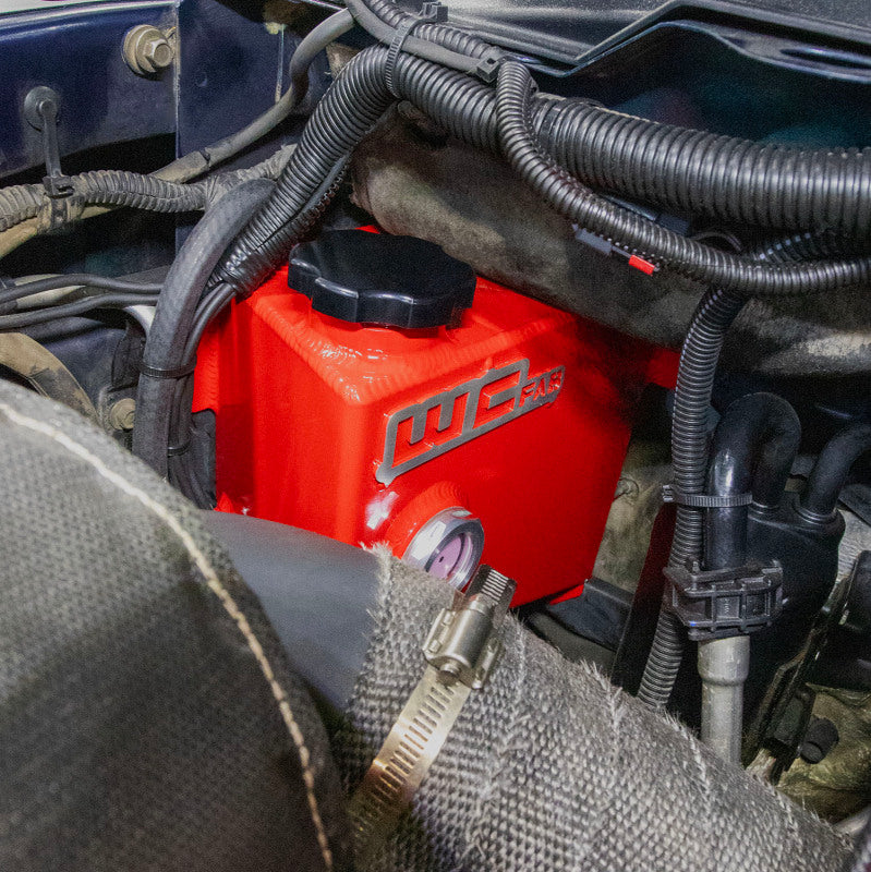 Wehrli 04.5-07 Cummins 5.9L Coolant Tank (OEM Placement) - Bengal Red