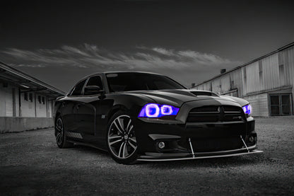 ORACLE Lighting Oracle Dodge Charger 11-14 Halo Kit - ColorSHIFT w/ 2.0 Controller