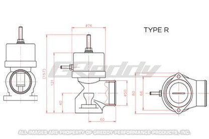 GReddy Type R Universal BOV Standard Spring