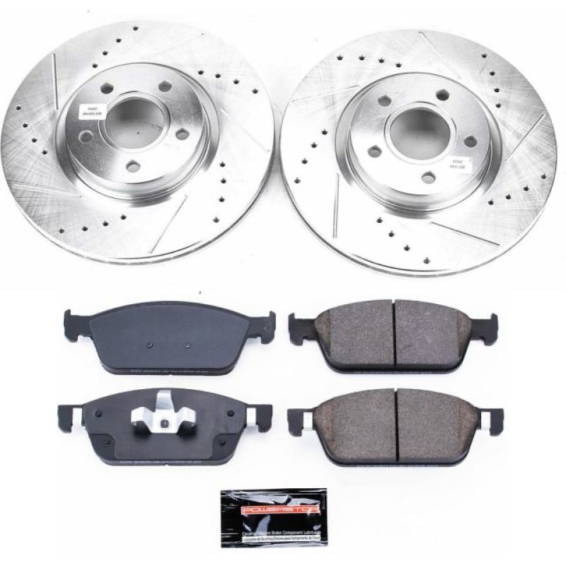 PowerStop Power Stop 17-18 Ford Escape Front Z23 Evolution Sport Brake Kit