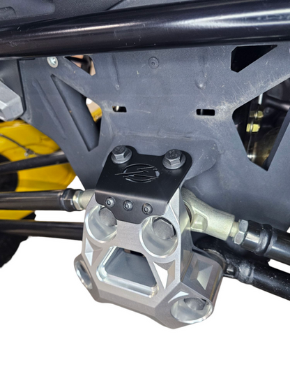 Elektric Off Road Elektric Offroad 2024+ Can Am Maverick R Radius Rod Plate Anodized Clear