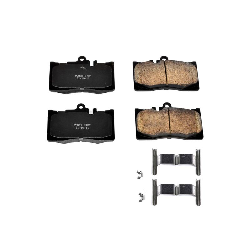 PowerStop Power Stop 01-06 Lexus LS430 Front Z17 Evolution Ceramic Brake Pads w/Hardware
