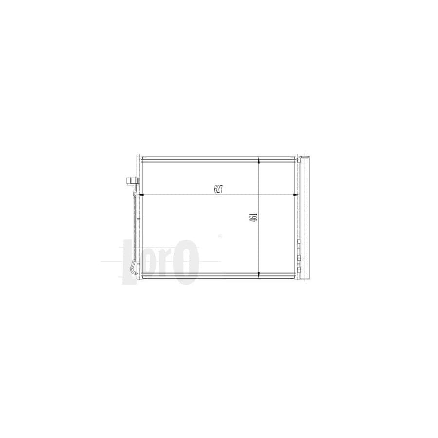 Abakus 0040160020 Air Conditioning Condenser