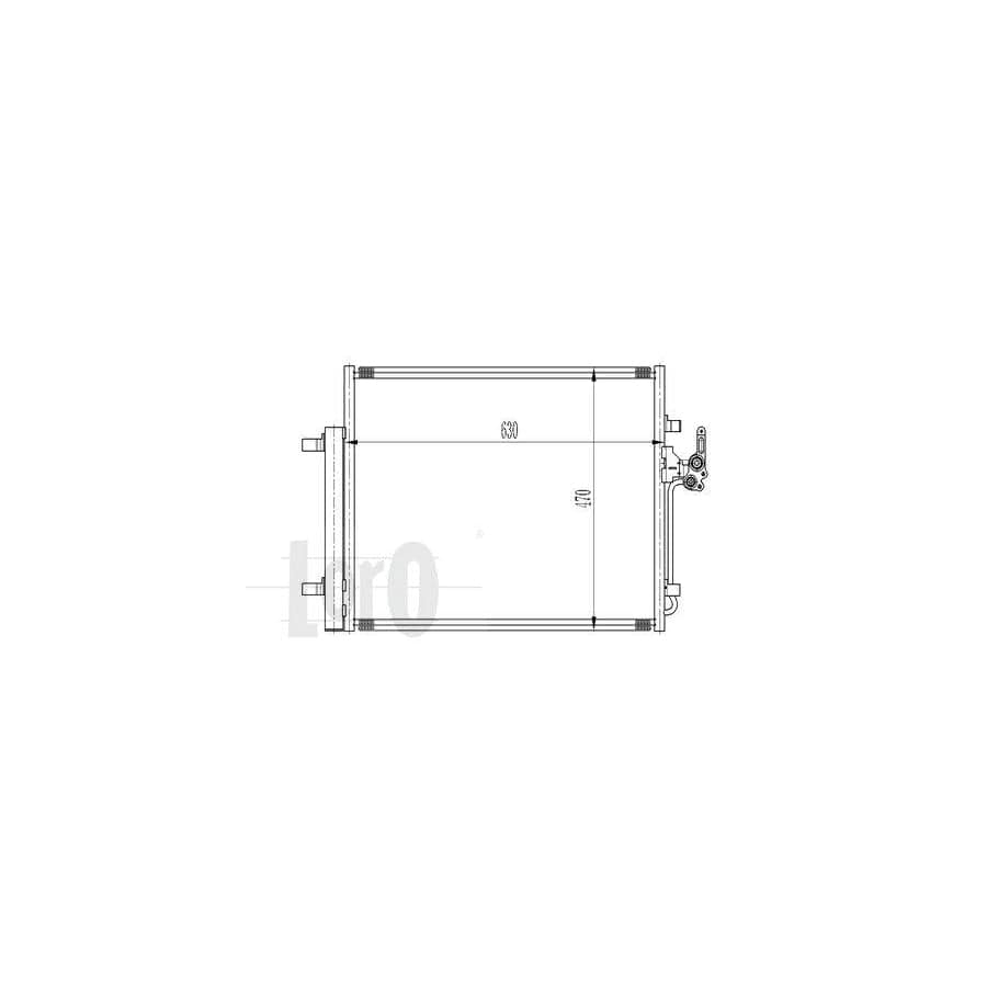 Abakus 0170160016 Air Conditioning Condenser