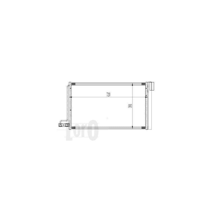 Abakus 0170160018 Air Conditioning Condenser
