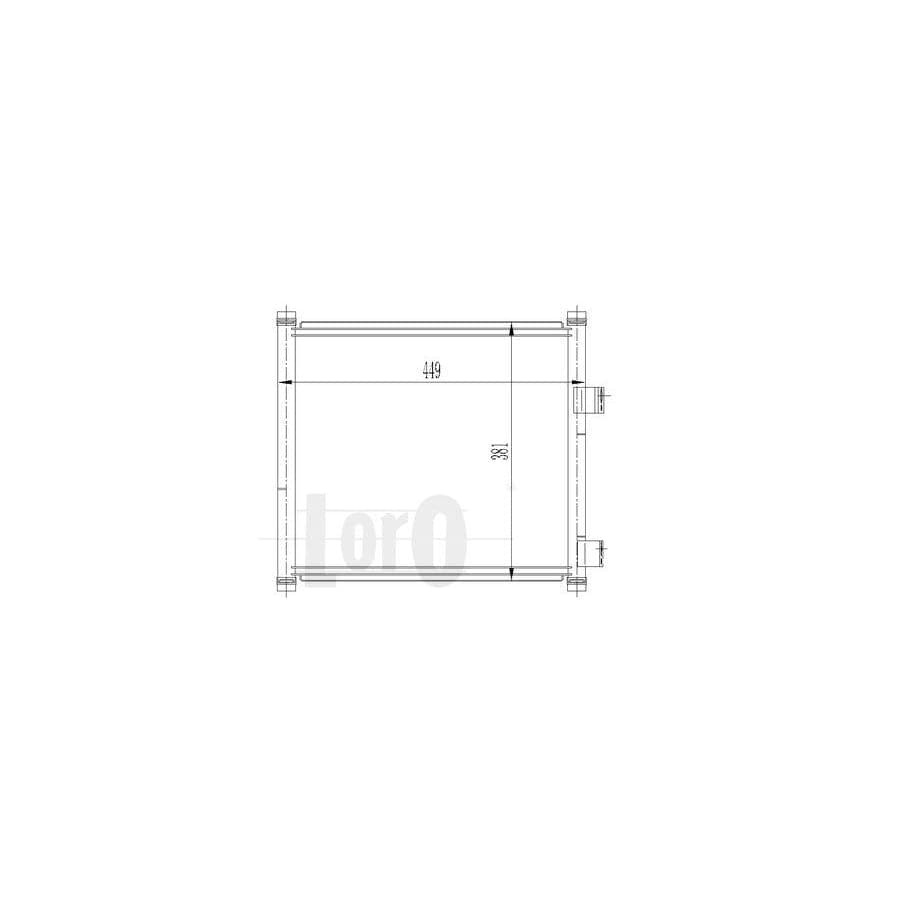 Abakus 0170160020 Air Conditioning Condenser