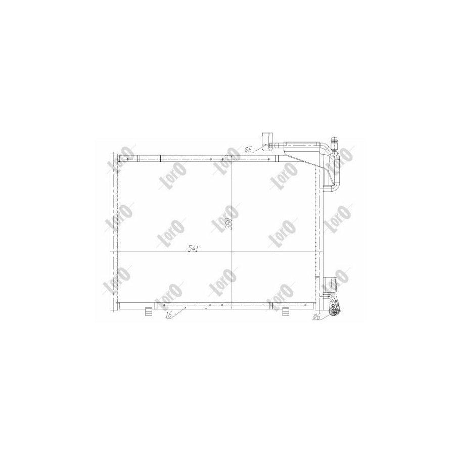 Abakus 0170160039 Air Conditioning Condenser