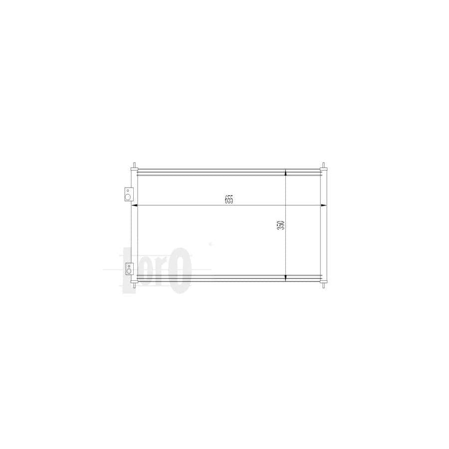 Abakus 0180160012 Air Conditioning Condenser