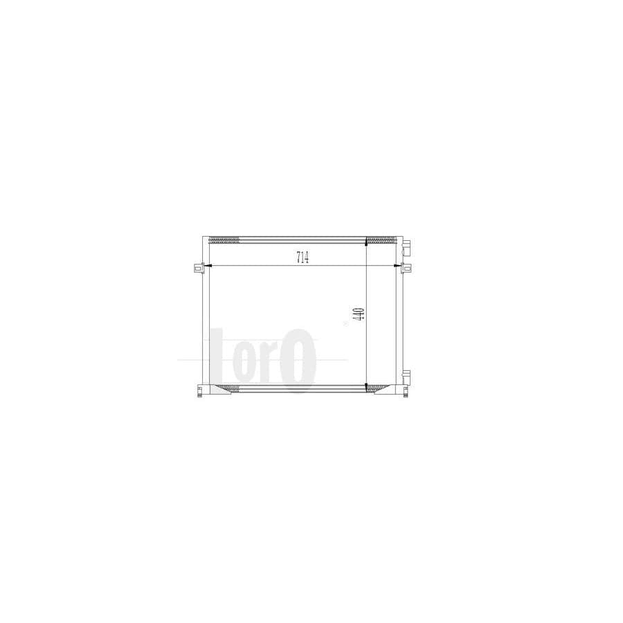 Abakus 0370160033 Air Conditioning Condenser