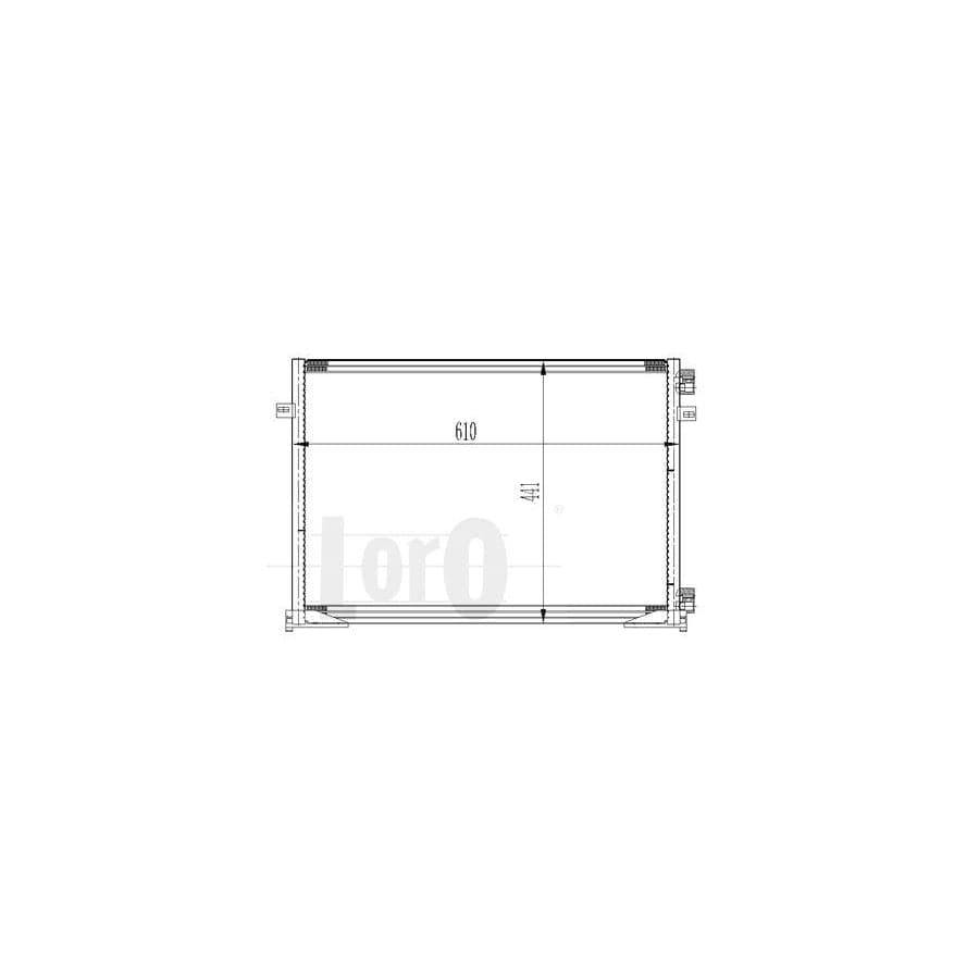 Abakus 0370160034 Air Conditioning Condenser