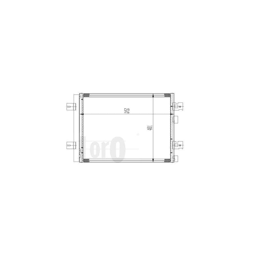 Abakus 0420160027 Air Conditioning Condenser
