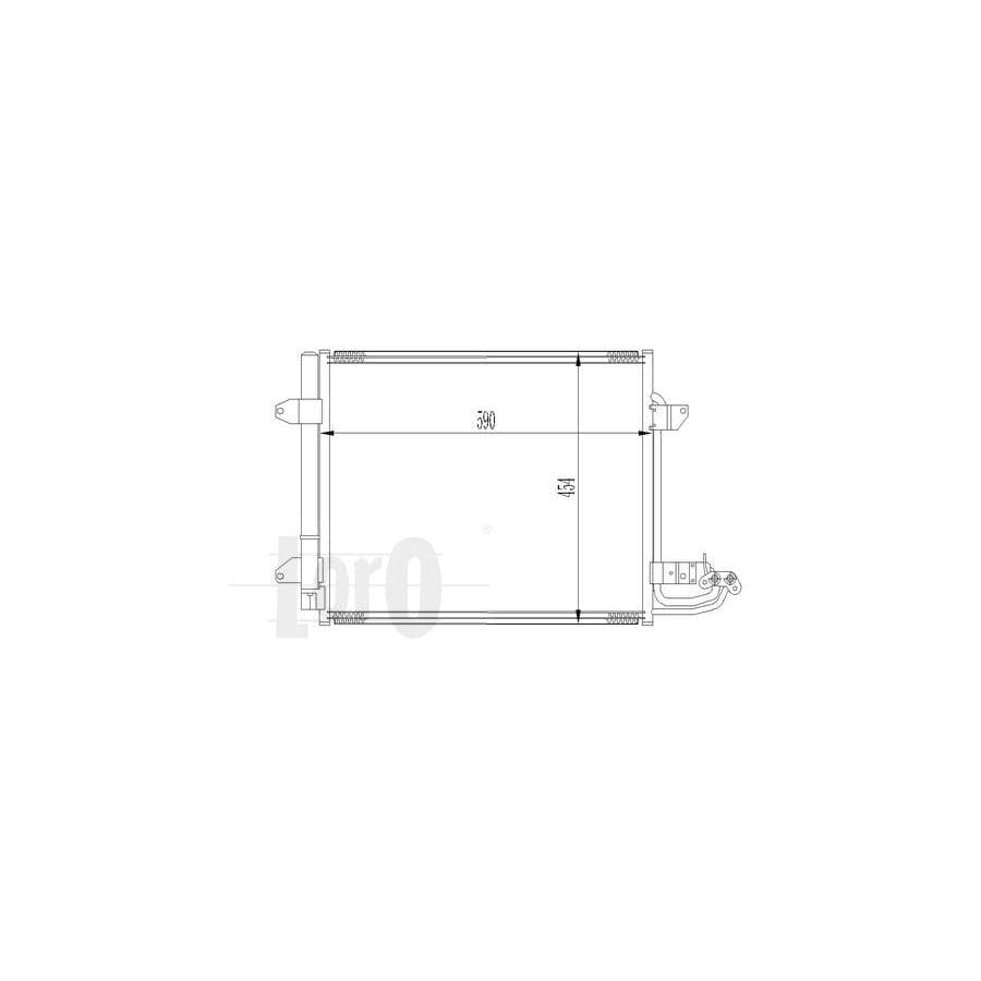 Abakus 0530160017 Air Conditioning Condenser
