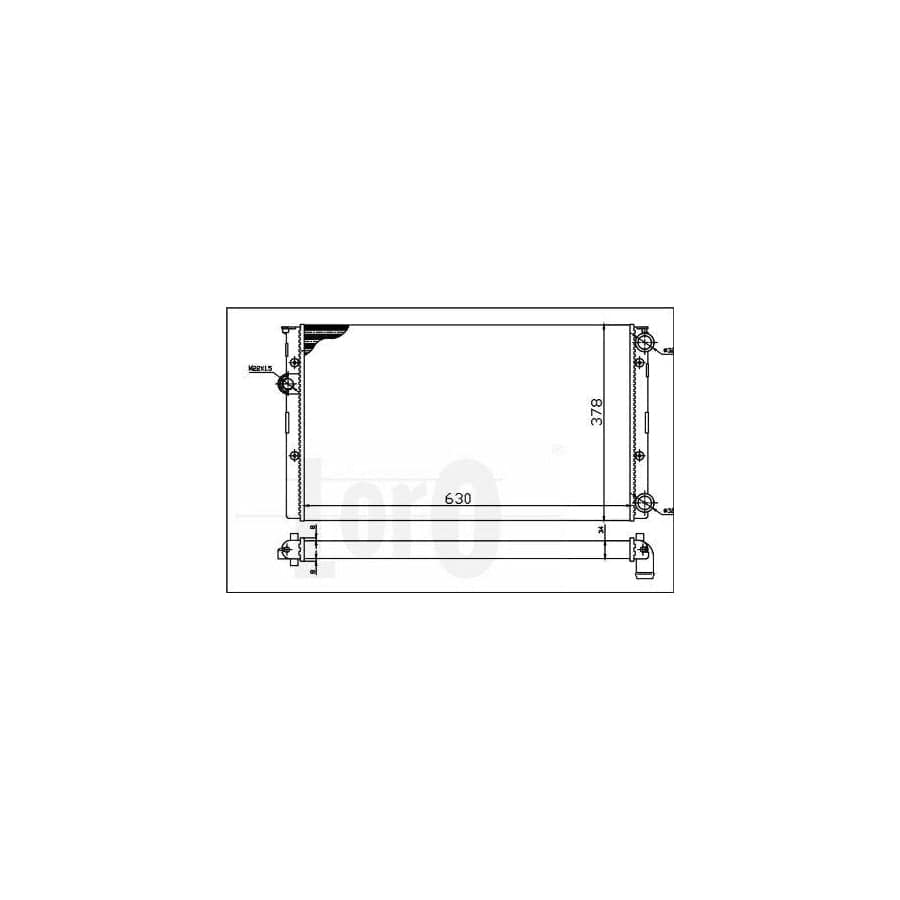 Abakus 0530170005 Engine Radiator