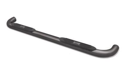Lund 94-02 Dodge Ram 2500 Quad Cab 4in. Oval Curved Steel Nerf Bars - Black