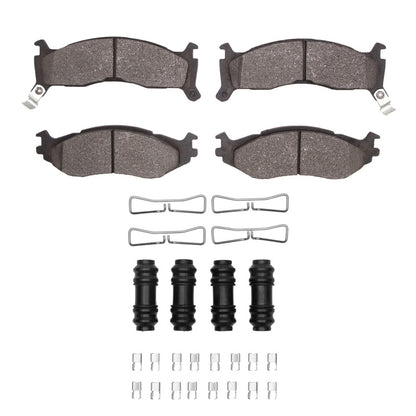R1 Concepts R1 91-95 Chrysler Imperial Front Optimum OE Pads & Hardware Kit