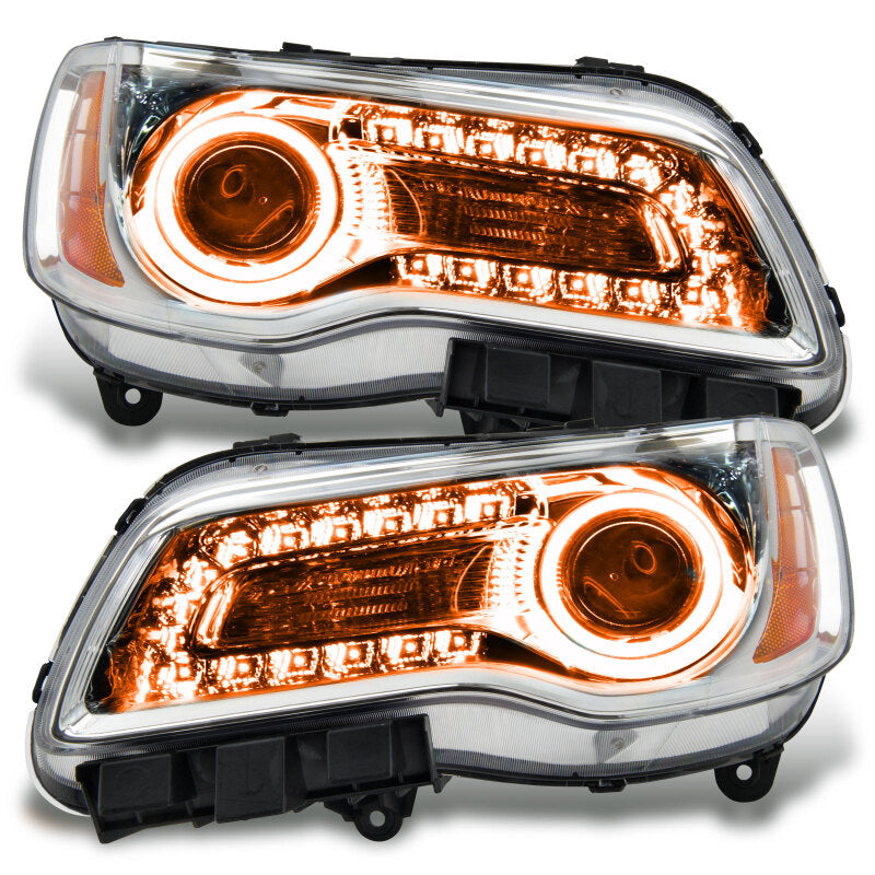 ORACLE Lighting Oracle 11-14 Chrysler 300C SMD HL - Chrome - NON HID - ColorSHIFT w/ 2.0 Controller