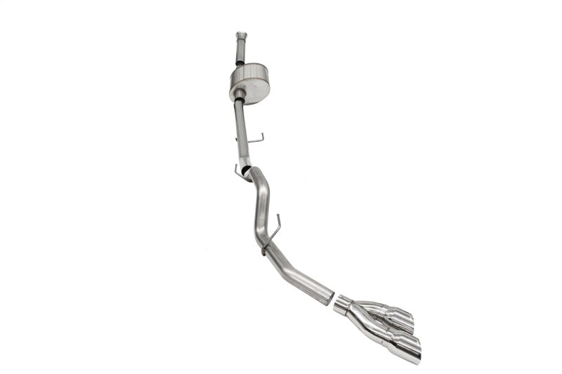 CORSA Performance Corsa 2021-2025 Ford F-150 SuperCab/6.5in Bed 5.0L V8 Xtreme Cat-Back Single Side Exit-Polished