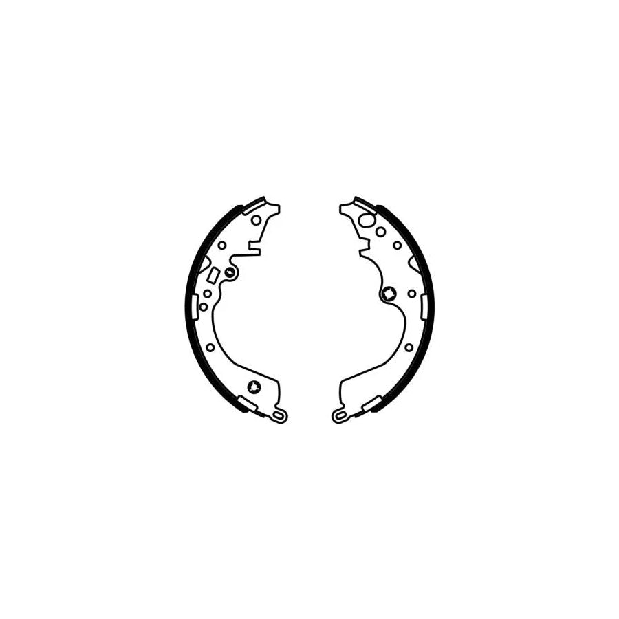 ABE C02090ABE Brake Shoe Set