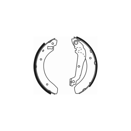 ABE C0G008ABE Brake Shoe Set