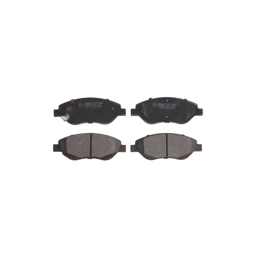 ABE C1F074ABE Brake Pad Set for Fiat Tipo