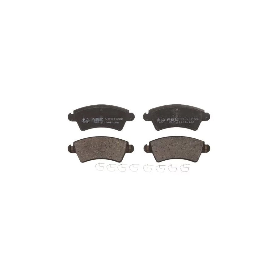ABE C1P041ABE Brake Pad Set for Peugeot 206