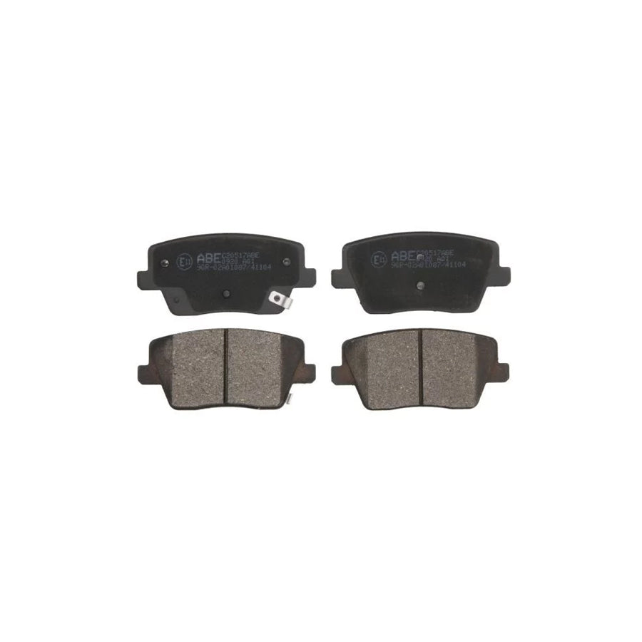ABE C20517ABE Brake Pad Set for Hyundai I30