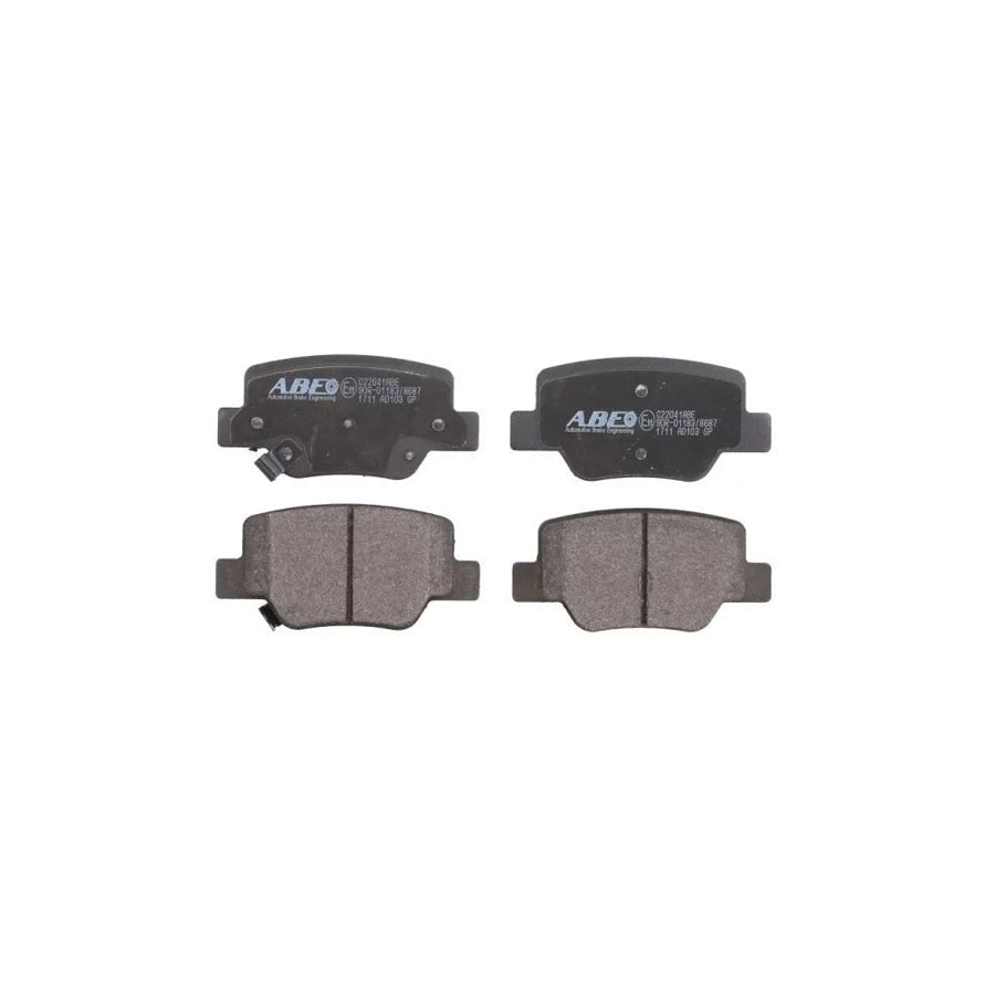 ABE C22041ABE Brake Pad Set for Toyota Verso (Ar20)