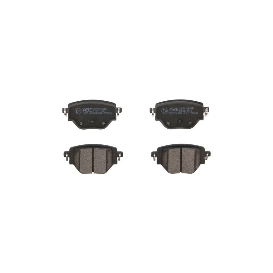 ABE C2P009ABE Brake Pad Set