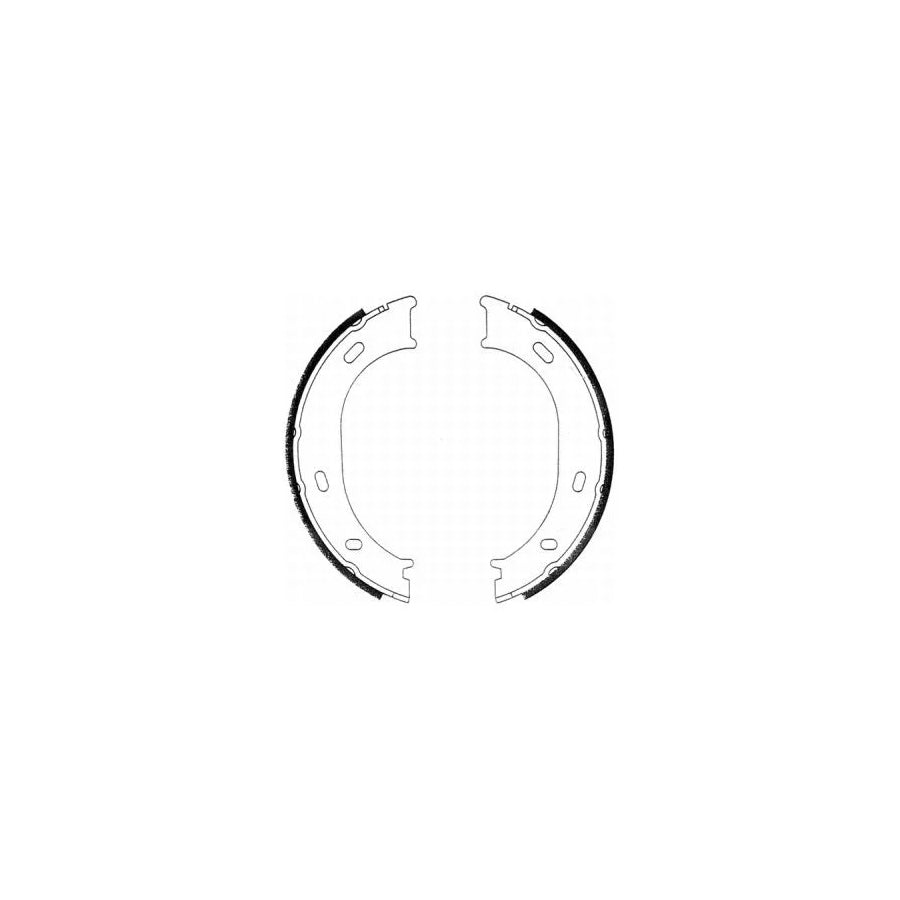 ABE Crm004ABE Handbrake Shoes