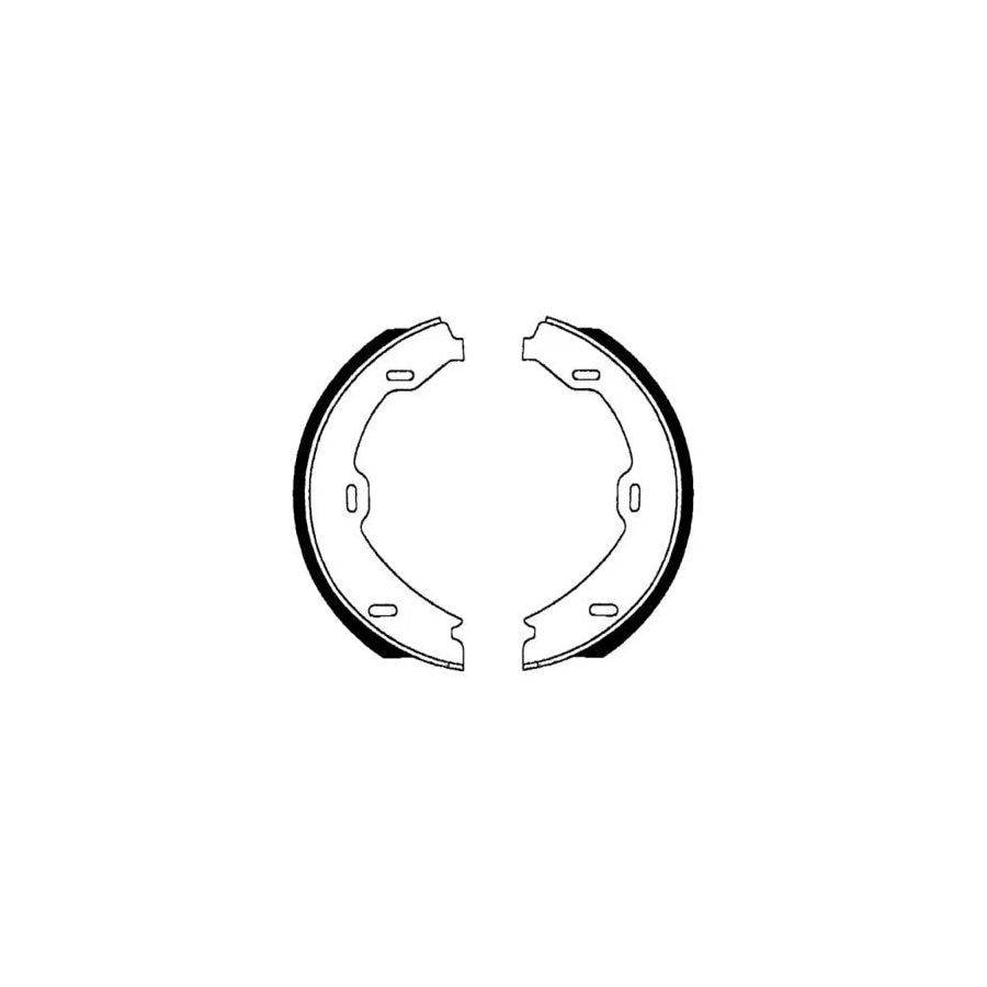 ABE Crm009ABE Handbrake Shoes
