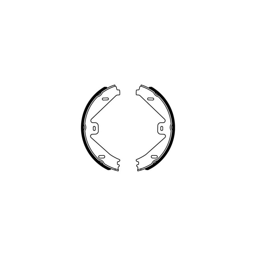 ABE Crm014ABE Handbrake Shoes