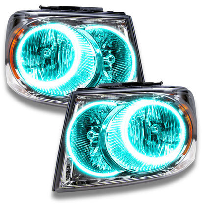 ORACLE Lighting Oracle 07-09 Dodge Durango SMD HL - Chrome - ColorSHIFT