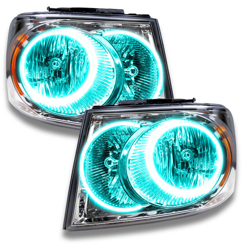 ORACLE Lighting Oracle 07-09 Dodge Durango SMD HL - Chrome - ColorSHIFT w/ Simple Controller