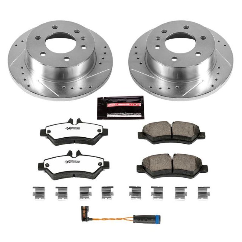 PowerStop Power Stop 07-09 Dodge Sprinter 3500 Rear Z36 Truck & Tow Brake Kit