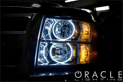 ORACLE Lighting Oracle Chevrolet Silverado 07-13 Halo Kit Round Style - ColorSHIFT