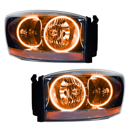 ORACLE Lighting Oracle 06 Dodge Ram SMD HL - Black - ColorSHIFT w/ BC1 Controller