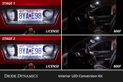 Diode Dynamics 2023+ Chevrolet Colorado Interior LED Kit Cool White Stage 2