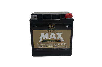 TwinPower Twin Power GYZ-32HL Premium MAX Battery Replaces H-D 66010-97A Made in USA 500 CCA