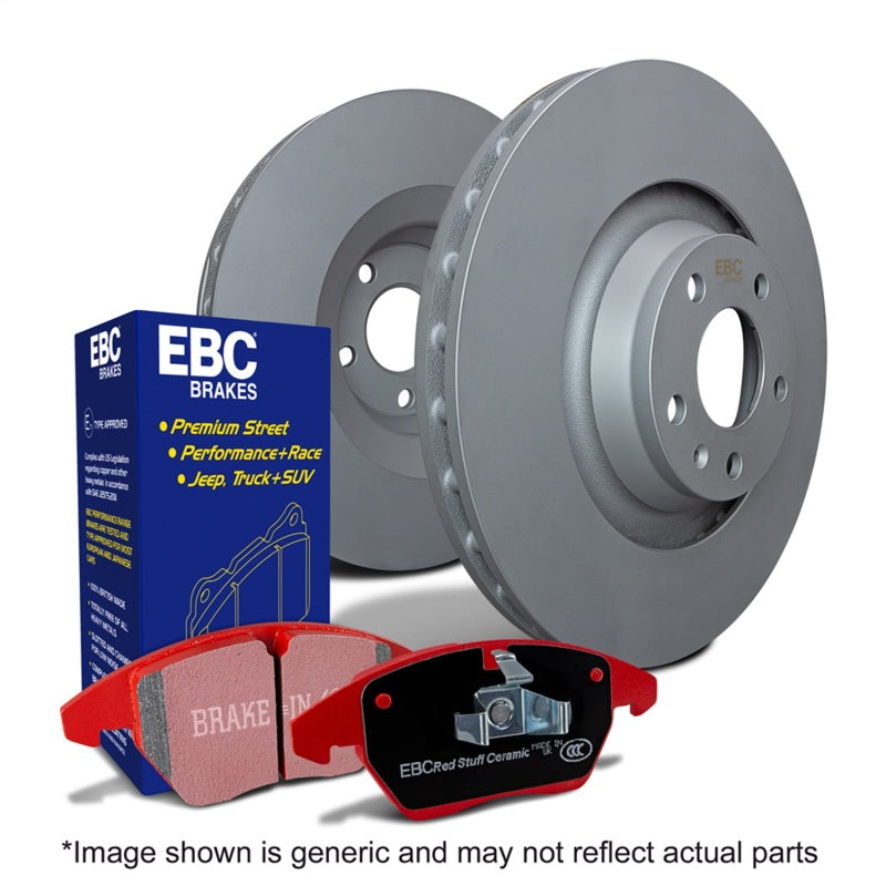 EBC S12 Kits Redstuff Pads and RK Rotors