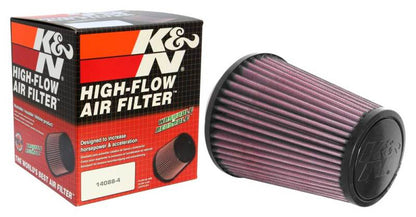 K&N Engineering K&N Universal Tapered Filter 3.125in Flange ID x 5in Base OD x 3.5in Top OD x 6in Height