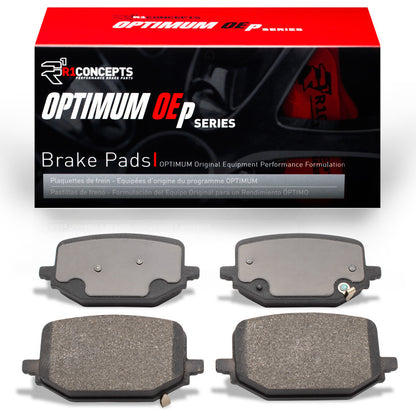 R1 Concepts R1 20-25 Ford Police Interceptor Utility Rear R1 Optimum OE Brake Pads