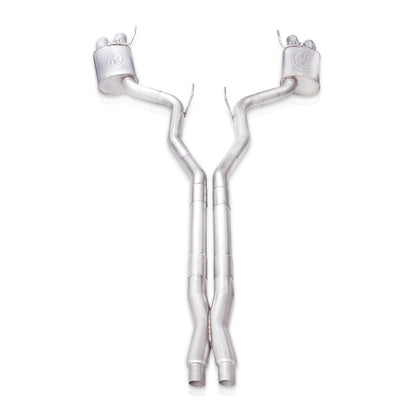 Stainless Works 2015+ Ford Shelby GT350 Redline Factory Connect X-Pipe Catback Exhaust w/Valves