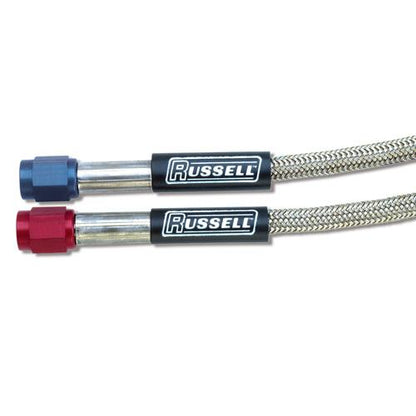 Russell Performance -6 AN 14-foot Pre-Made Nitrous and Fuel Line