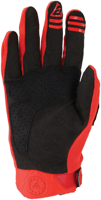 Answer Peak Gloves Black/Red - XL