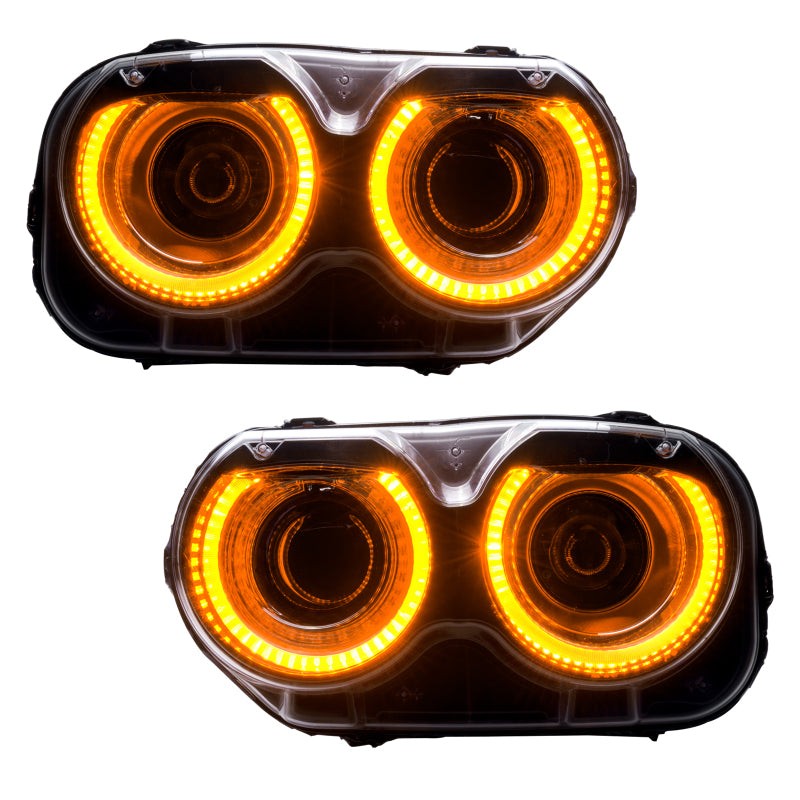 ORACLE Lighting Oracle Dodge Challenger 15-21 Halo Kit - ColorSHIFT w/ Simple Controller