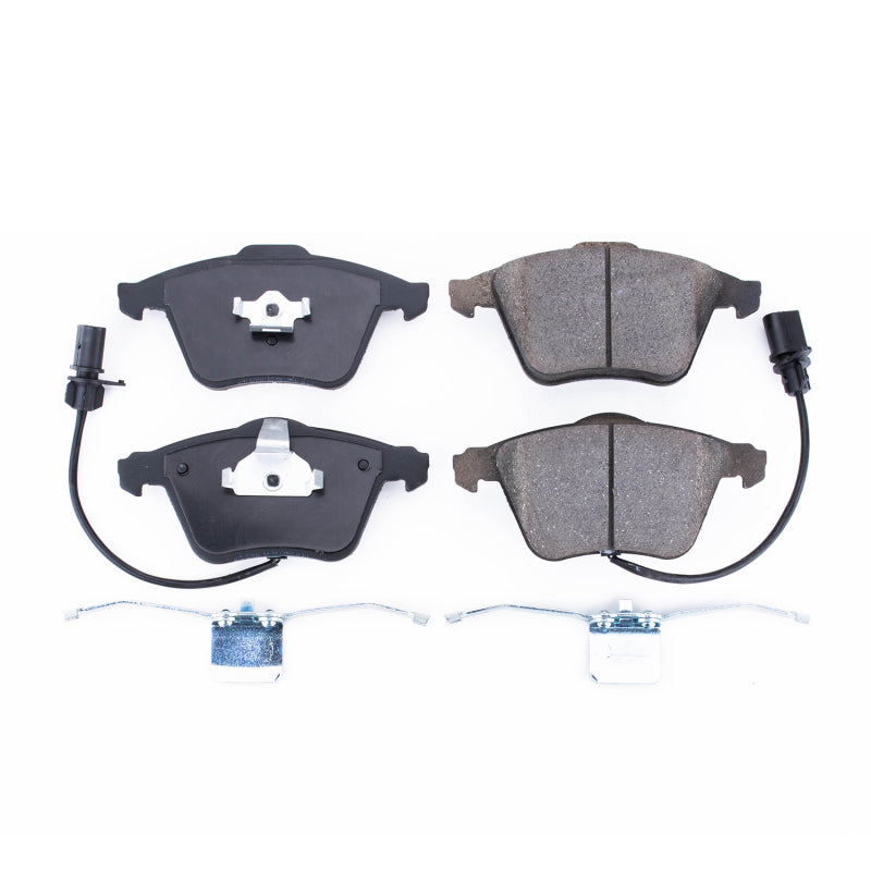 PowerStop Power Stop 05-09 Audi A4 Front Z17 Evolution Ceramic Brake Pads w/Hardware